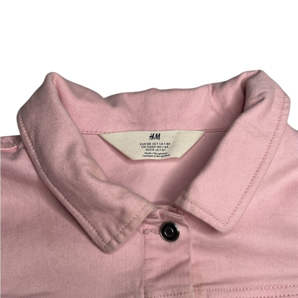 Kids H&M Pink Denim Jacket - Picture 2 of 6